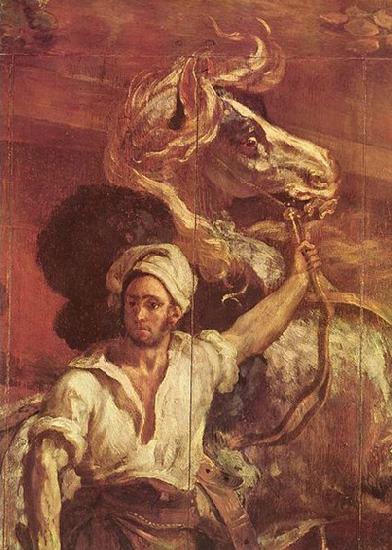 Theodore Gericault Firmenschild fur einen Hufschmied oil painting picture